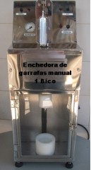 ENCHEDORA DE GARRAFAS MANUAL - 1 BICO